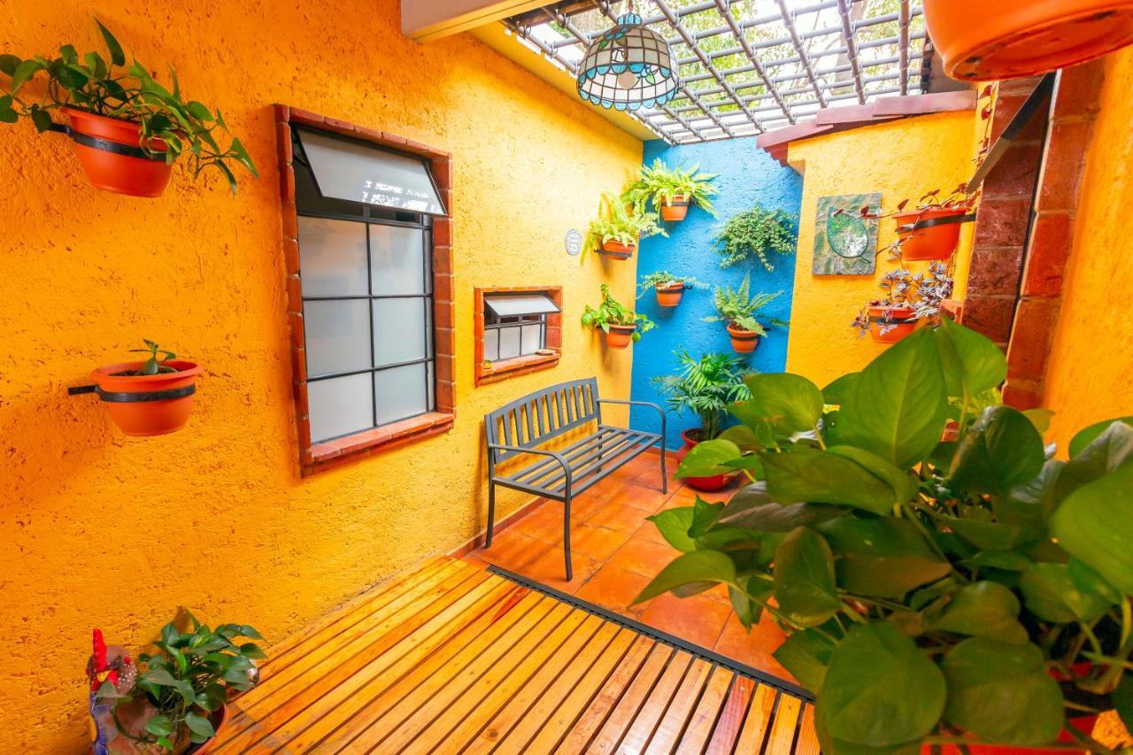 Mex Suites Casa Azul B&B Mexico Extérieur photo